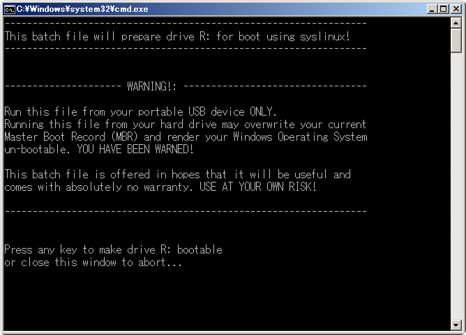 makeboot