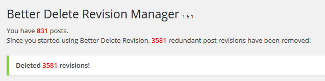 Better Delete Revision