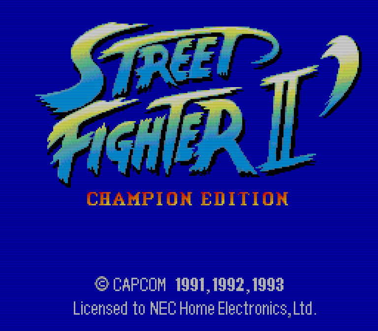 Ryu Playthrough - STREET FIGHTER II Dash(PC-Engine)