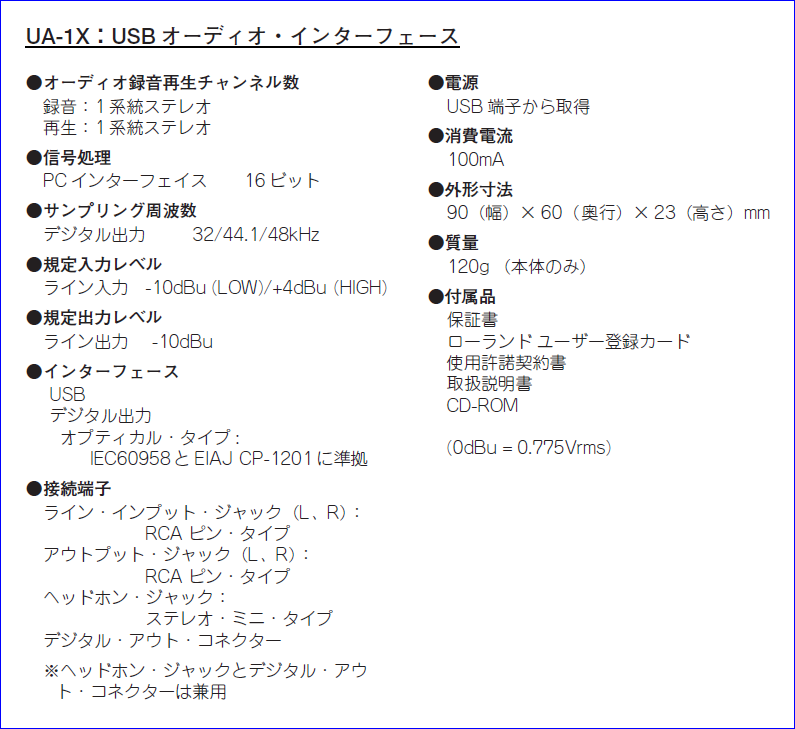 UA-1X_仕様