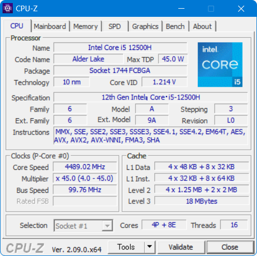 CPU-Z_Core i5-12500H