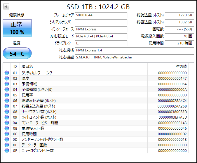 NucBox K8_SSD_54℃