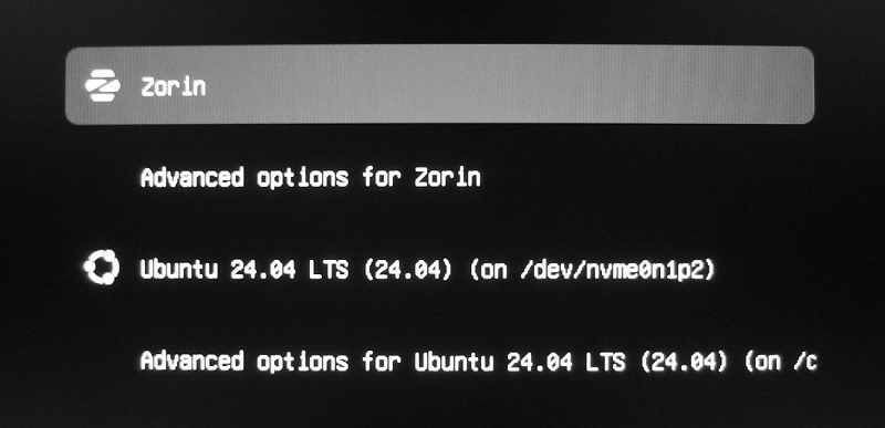 UbuntuかZorin