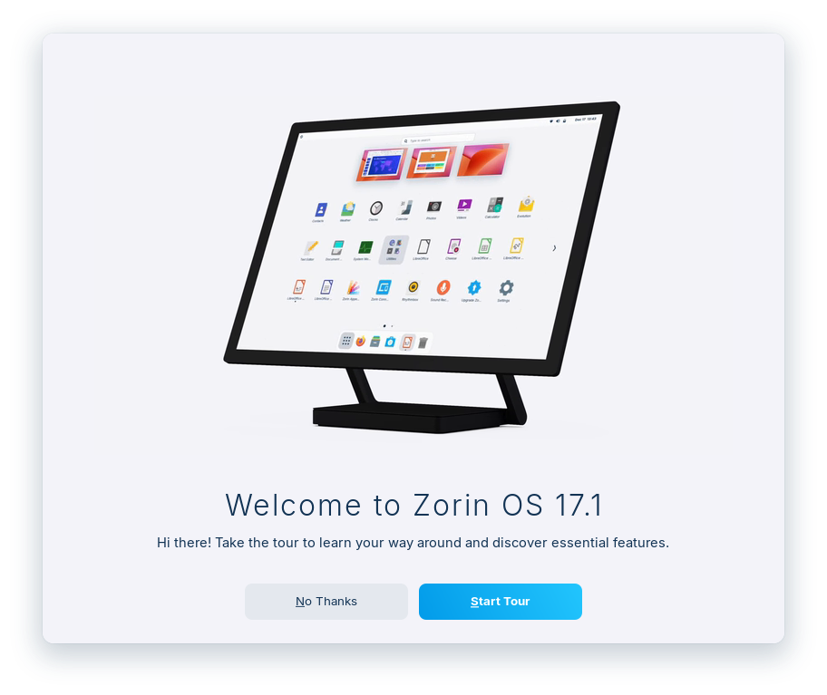 Zorin OS 17.1