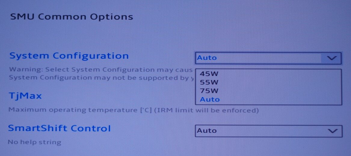 SMU Common Options_System Configuration_BD795M