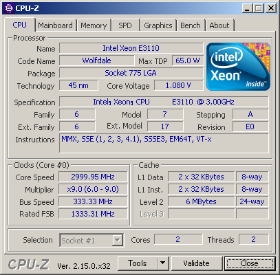 CPU-Z_P5E-VM HDMI