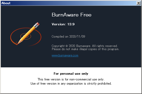 BurnAware Free_13.9