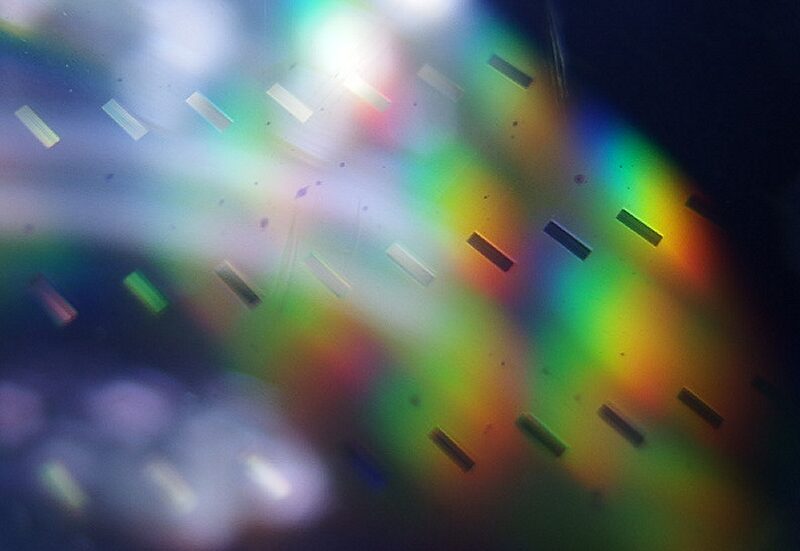DVD-RAMの黒いシミ