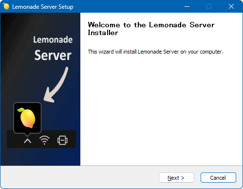 Lemonade Server Setup