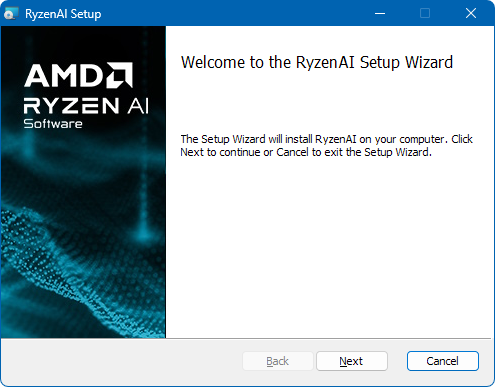 Ryzen AI Software