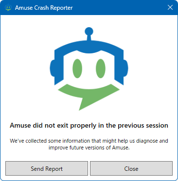 Amuse Crash Reporter